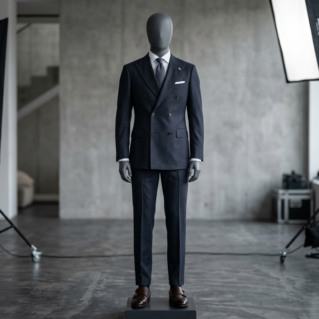 Bespoke Double-Breasted Suit